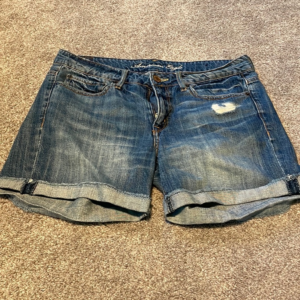 American eagle jean shorts